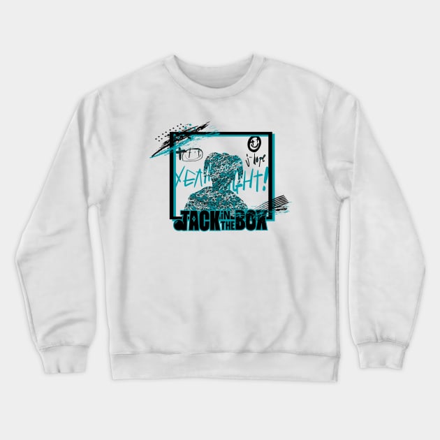 Jack in The Box More Jhope Crewneck Sweatshirt by WacalacaW